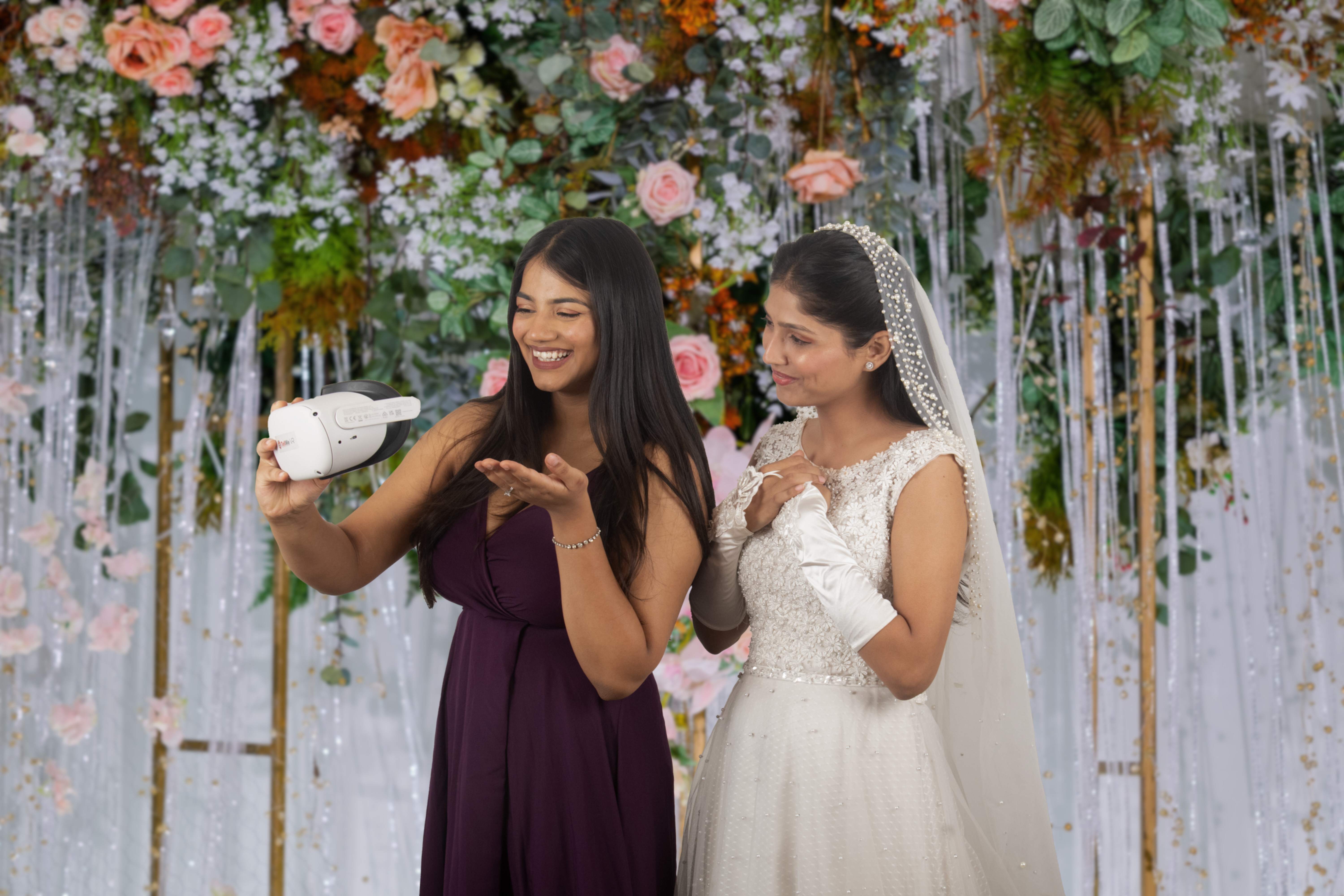 VR wedding capture example