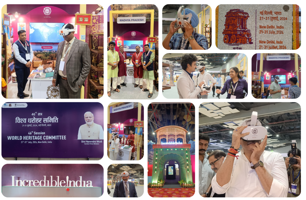 Immersive Heritage: TellMe Digiinfotech's VR Experience at the 46th UNESCO World Heritage Meeting